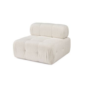 Sofá De 1 Plaza Doblo O1 Crema