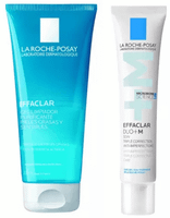 la roche posay effaclar rutina de noche acne juvenil