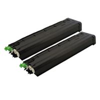 compatible twin pack sharp mx50gtba black toner cartridges 2 pack