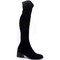 steve madden botas altas sadie stivale alto suede black sadi02s1 para mujer