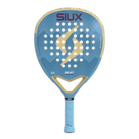 siux - pala de padel beat hybrid air 2026 azul forma lagrima - confort y maniobrabilidad