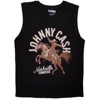 johnny cash camiseta tirantes nashville concert para mujer