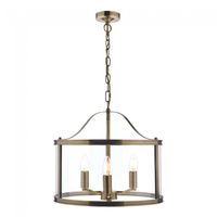lampara de techo harrington ii 3 luces