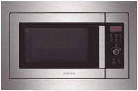 horno microondas integrable edesa emw2020igx 20 litros con grill inox