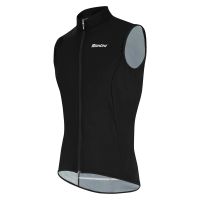 santini nebula puro wind gilet - s - black