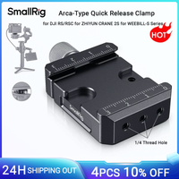 abrazadera y placa de liberacion rapida smallrig para camaras dslr y sin espejo compatible con el estandar arca-type para dji ronin ssc y zhiyun
