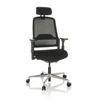 silla de oficina ergonomica para ordenador teraro ax tela  tejido de malla negro