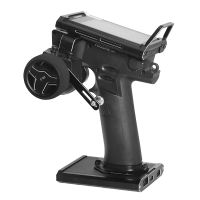 adaptador de control remoto de aleacion de aluminio con gatillo de volante ajustable para el transmisor de radio flysky