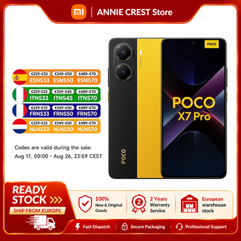 POCO X7 Pro 12GB + 512GB |     8GB + 256GB - Smartphone con NFC, pantalla AMOLED CrystalRes K, procesador Dimensity Ultra-50, dispositivo de fotografía de 50 MP, carga rápida HyperCharge de 90W,