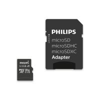 tarjeta microsd philips fm51mp45b00 512 gb uhs-i clase 10 80 mbs