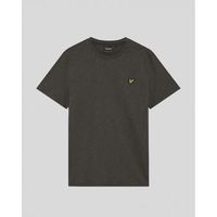 lyle  scott tops y camisetas ts2401v fine slub t-shirt-w635 gunmetal para hombre