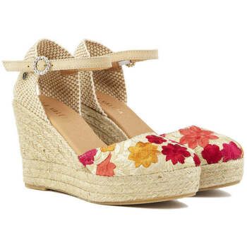 La Valeta Alpargatas Camelia Beige para mujer