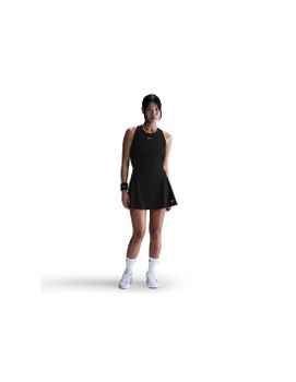 Falda de Tenis Nike Victory DriFit Flouncy Tennis Mujer Negro/Blanco