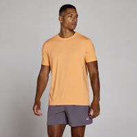 mp mens training grid t-shirt - apricot - l