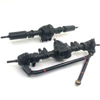 puente recto delantero trasero de 2 piezas para 110 rc rock crawler axial scx10 90046 ar44