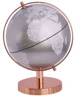 globo plateado 28 cm