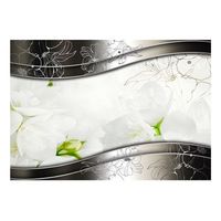 papel pintado 3d - flores de jazmin 250x175 cm