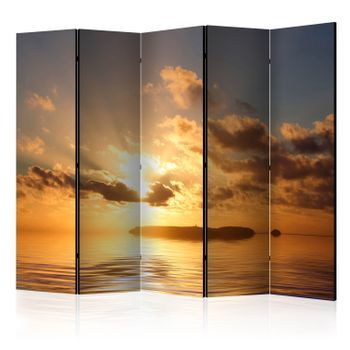 Biombo - Sea - Sunset Ii (225x172 Cm)