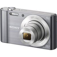 sony cyber-shot dscw810b compact camera - gun metal