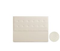 cabecero tapizado astoria polipiel 145x120x8 cm - moonia