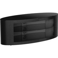 avf buckingham 1100 tv stand - black black