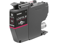 cartucho de tinta - brother lc421xlm rendimiento hasta 500 paginas magenta