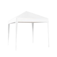 acomoda textil - cenador blanco desmontable de facil instalacion y transporte 3x3 metros carpa jardin para camping y fiestas de exterior resistente al sol estable y duradero