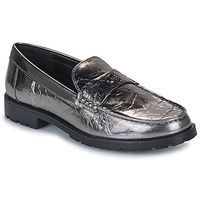 coach mocasines jocelyn crinkle metallic loafer para mujer