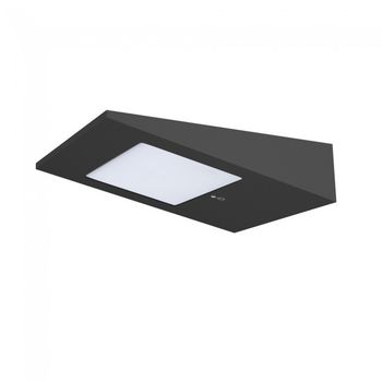 Aplique solar led con sensor como (2.2w)