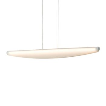 Lámpara de techo aluminio y acrílico  115 cm