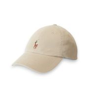 polo ralph lauren para mujer 211954881003 gorra de sarga de algodon con caballo beige osfa casual