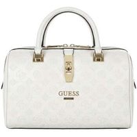guess bolso de mano bolso de mano peony classic marfil para mujer