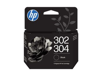 Cartucho de Tinta Original - HP 302/304, Capacidad impresión 120 páginas, Negro