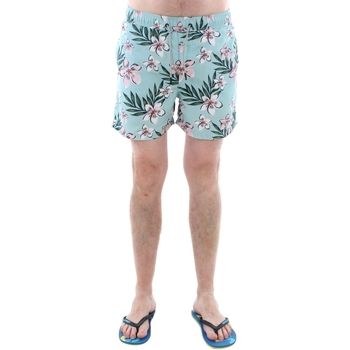 Jack & Jones Bañador 12169650 JJIARUBA JJSWIMSHORTS AKM FLOWER COOL BLUE para hombre