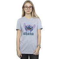 disney camiseta ohana para mujer