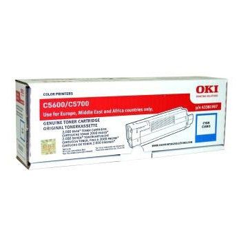OKI 43381907 toner cian (original)
