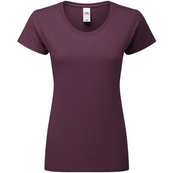 Fruit Of The Loom Camiseta Iconic Premium para mujer