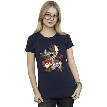 Disney Camiseta Ohana para mujer
