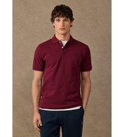 hackett london para hombre hm5600241 polo h logo burdeos xxl casual algodon manga corta