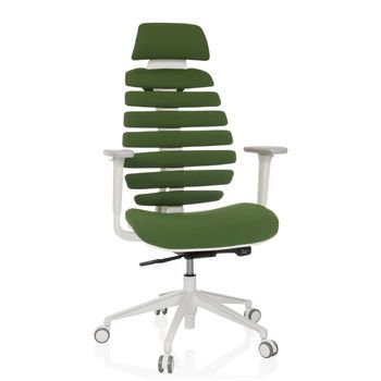 Silla De Oficina, Ergonómica Para Ordenador Ergo Line W Tela Mystic Forrest