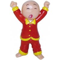 figura caillou con pijama y bostezando 75 cms