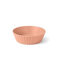 cuenco polipropileno rosa mate diam 20cm