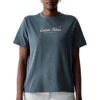 calvin klein jeans tops y camisetas classic script para mujer