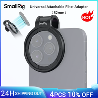 smallrig adaptador de filtro acoplable universal 52mm para samsung galaxy s22 huawei mate 40 p40 pro funciona con filtros externos