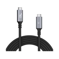 cable ewent ec1070 usb4 thunderbolt 4 40gbps 240w 1m negro chip e-marker