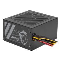 fuente de alimentacion msi 500w certificacion atx mag a500n-h enfriamiento activo