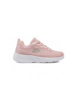 zapatillas skechers dynamight 20-homesp mujer light pink mesh white trim