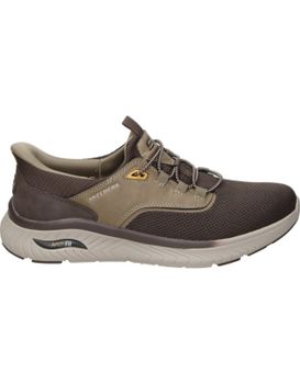 Zapatillas Veganas Para Hombre Skechers Slip-ins Relaxed Fit: Arch Fit Crosser Chozen 211190-brn Marrón 42