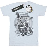 dessins animes camiseta manga larga whats up rock para hombre