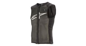 Chaleco de proteccion alpinestars paragon plus negro   blanco